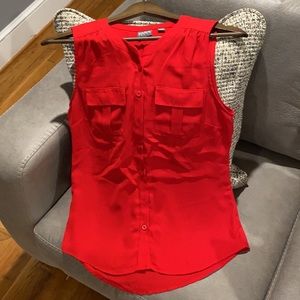 Cute soho jeans red blouse